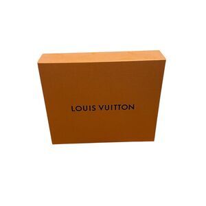 Authentic Louis Vuitton Empty Magnetic Folding Gift Storage Box 15x13x3.5